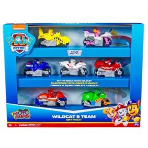 PAW Patrol Moto Pups True Metal Collectible Die-Cast Vehicles, 8 pieces